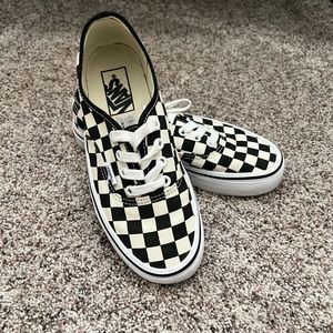 Checkered Vans